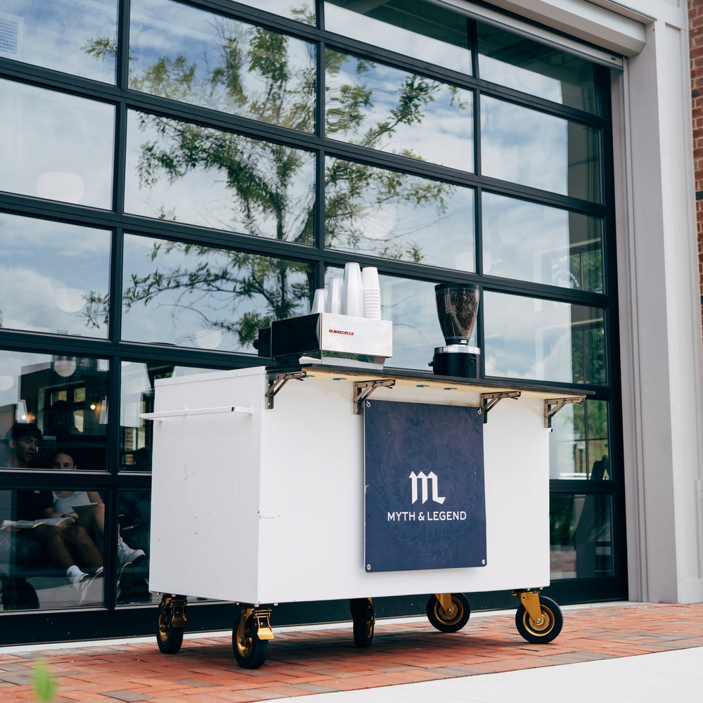 Coffee Cart Rental With Barista