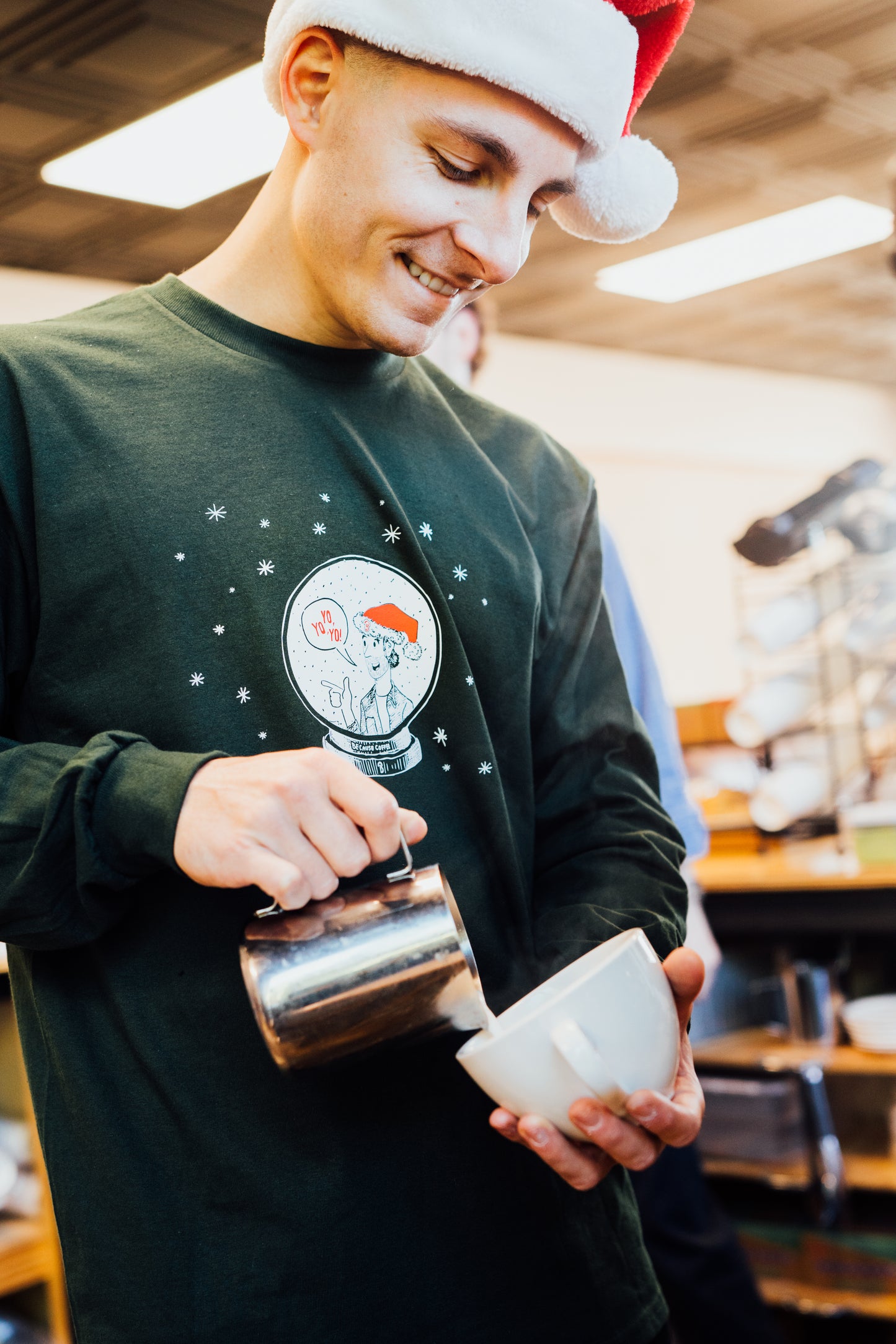 Long Sleeve Christmas T-Shirt (Yo! Yo! Yo!)