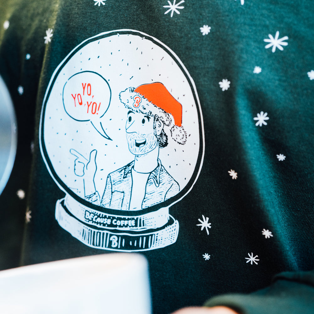 Long Sleeve Christmas T-Shirt (Yo! Yo! Yo!)