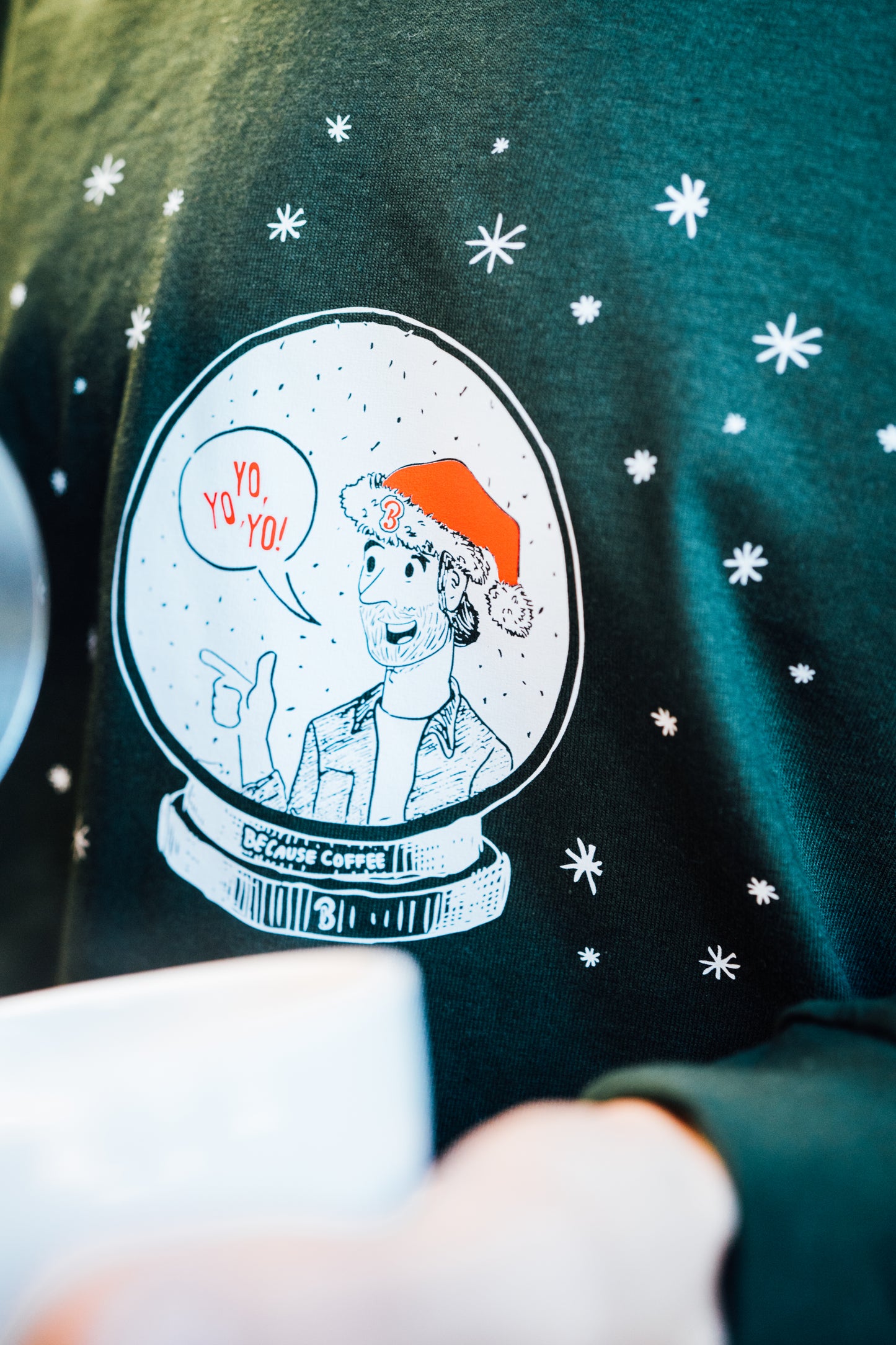 Long Sleeve Christmas T-Shirt (Yo! Yo! Yo!)